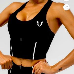 Firm Abs Shaping Crop Tank